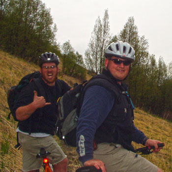 Alaska Mountain Biking Fired up