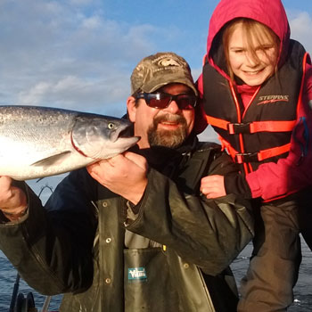 Alaska Guide Child With Silver