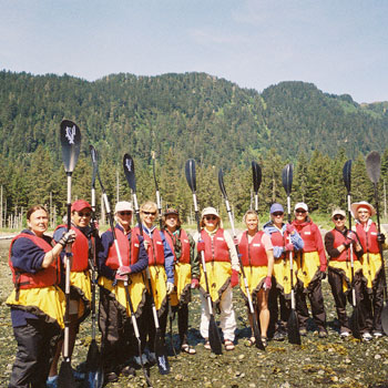Kayaking Group